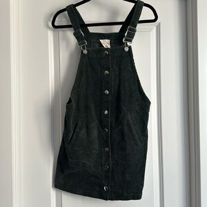 Francesca’s Corduroy Overall Dress